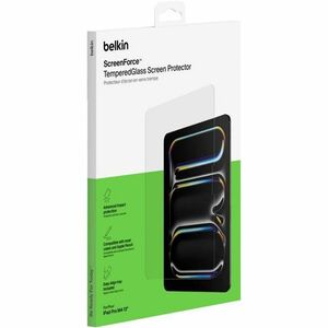 Belkin ScreenForce TemperedGlass Screen Protector for Apple iPad Pro 13-inch - For 13" OLED iPad Pro 13 (2024) - Scratch R