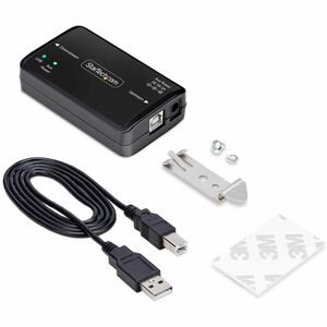 StarTech.com Galvanische USB-Trennung 6kV, Galvanischer Isolator/Trenner, IP40, DIN-Schiene, Galvanischetrennung, USB 2.0(