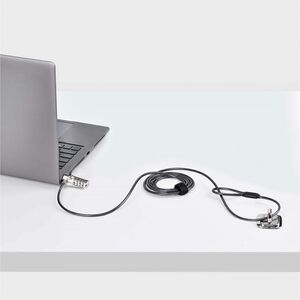 Slim K-Slot 5ft Cable Lock For Laptop