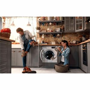 Lavatrice Beko BWT5104BF Caricamento Frontale 10 kg - Bianco - 15 Modo/i - Funzione vapore - 1400 Velocità centrifuga (rpm