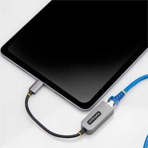 StarTech.com 2.5Gigabit Ethernet Adapter for Tablet, Notebook, Desktop Computer - 2.5GBase-T - Desktop - Space Gray - USB 