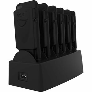 DuraSled DS800 Linear Barcode Sled Reader for iPhone 15 and Charging Dock