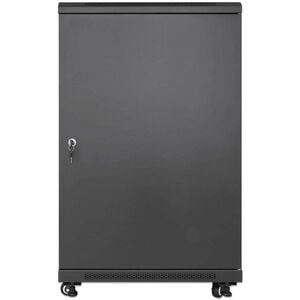 Gabinete 19"" Pro Line con extractores de aire, 18U, Frente de 600 mm, unidad de ventilación con dos extractores de aire i