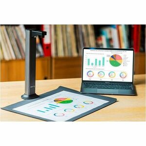 Scanner sans Contact I.R.I.S. IRIScan Desk 7 Pro - Résolution Optique 4912 x 3680 dpi - Couleur 24 bit - Couleur, Échelle 