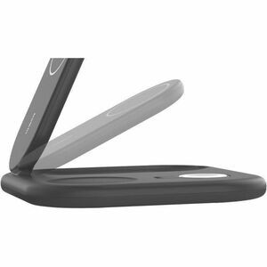 Belkin BoostCharge Induction Charger - Black - For iPhone - Input connectors: USB - Magnetic, Foldable