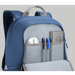 Estuche de transporte Dell EcoLoop Urban CP4523B (Mochila) para 38.1cm (15") Portátil - Azul - Resistente a Condiciones Am