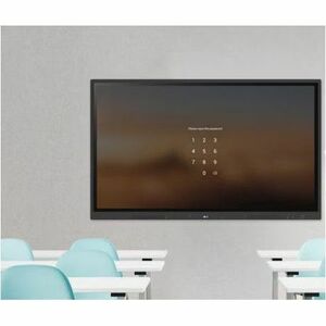 LG CreateBoard 65TR3DK-B 165,1 cm (65") 4K UHD LCD Collaboration Display - ARM Cortex A55 - 4 GB - Touchscreen - 16:9 Rapp