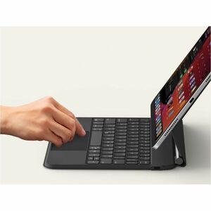 Belkin Connect Keyboard/Cover Case for 10.9" Apple iPad (10th Generation) Tablet - Anti-slip, Scratch Resistant - Faux Lea