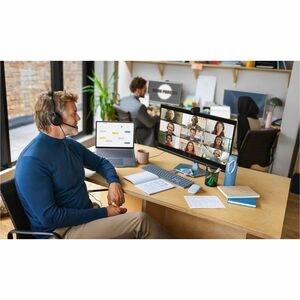 Casque Jabra Evolve2 50 - Câblé / Sans fil - Design Supra-auriculaire, Sur tête - Stéréo - Certification Microsoft Teams -