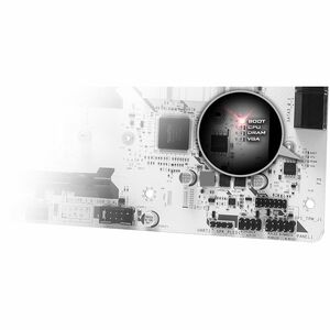 Placa base de escritorio para juegos ASRock B760 Pro RS WiFi White - Intel B760 Conjunto de Circuitos Integrados - Socket 