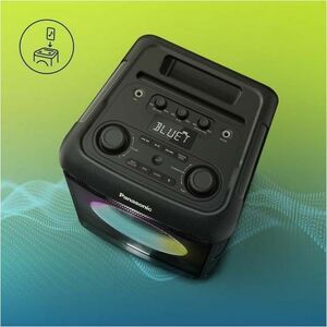 Panasonic SC-BMAX5 Portable Bluetooth Speaker System - 75 W RMS - Black - Battery Rechargeable - USB