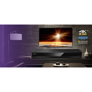 Panasonic DP-UB820 1 Disc(s) 3D Blu-ray Disc Player - 2160p - Surround Sound, DTS-CD, Dolby Digital, Dolby TrueHD, Dolby D