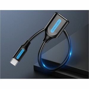 Vention CCSBB 15 cm USB/USB-C Data Transfer Cable - Cable for Mouse, Keyboard, Gaming Console, U Disk, Smartphone, Tablet,
