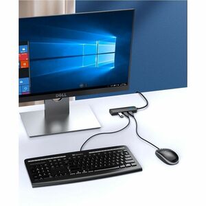 Vention USB Hub - USB 2.0 - 640 MB/s - Headset, Microphone, Hard Drive, Desktop, Portable Speaker, Flash Drive - Portable 