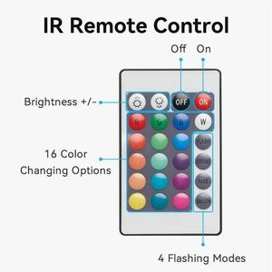 Vention PAA Decorative Light - White - 30 x LED Bulb - RGB for Indoor