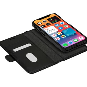 dbramante1928 ApS Lynge Carrying Case (Wallet) Apple iPhone 12 mini Smartphone - Black - Scratch Resistant, Bump Resistant
