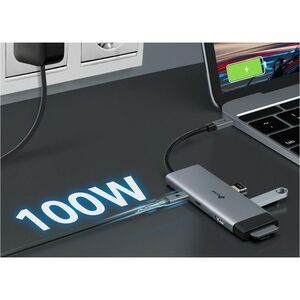 TP-Link UH7020C USB-Typ C Docking Station für Desktop-PC, Tablet-PC, Smartphone, Notebook - Ladefunktion - Speicherkartenl