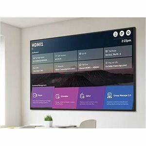 LG 86UH7N-M Digital Signage Display - 86" - Advanced Super Dimension Switch ( ADS ) - 24 Hours/7 Days Operation - 3840 x 2