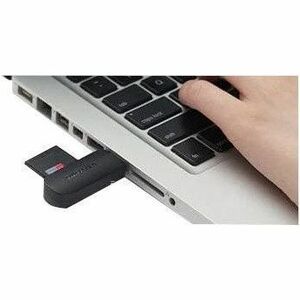 Vention CLGB0 2 Slot(s) Flash Reader - USB 3.0 Type A - External - 640 MB/s - SDHC, SDXC, microSDHC, SD - 1 Total Number o