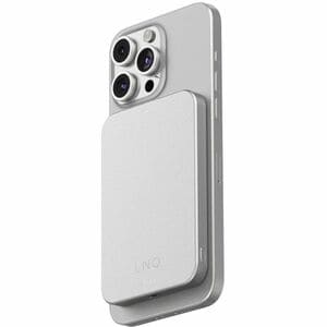 LinQ ProCharge Power Bank - Metallic - For Smartphone, iPhone - 1 x Type-C 20W - 5000 mAh - 2 x USB - Metallic