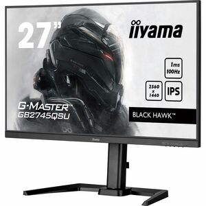iiyama G-MASTER Black Hawk GB2745QSU-B2 27 Zoll Class WQHD Gaming-LED-Monitor - 16:9 Format - Mattschwarz - 68,6 cm (27 Zo