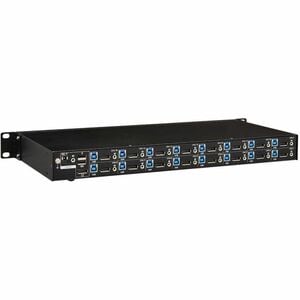 Tripp Lite series B024-DPU16 KVM Switchbox - TAA Compliant - 16 Computer(s) - 4K - 4096 x 2160 - 50 Hz, 60 Hz - 18 x USB -