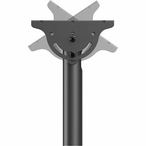 Neomounts Ceiling Mount for TV - Black - Height Adjustable - 1 Display(s) Supported - 94 cm to 177.8 cm (70") Screen Suppo