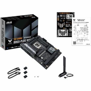 Carte mère de jeux de bureau TUF GAMING B860-PLUS WIFI - Intel B860 Chipset - Socket LGA-1851 - ATX - Core Ultra Processor