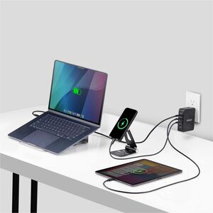 StarTech.com Caricatore USB-C da parete 140W, 3x USB-C/1x USB-A, alimentatore PD 3.1 GaN per MacBook/Dell XPS/Inspiron - 1