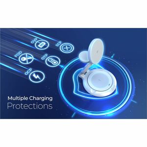 j5create JUPW3415 Induktionsladegerät - Weiß - für iPhone, Android-Gerät, Apple Watch, Ohrhörer, AirPod, Smartphone - Eing