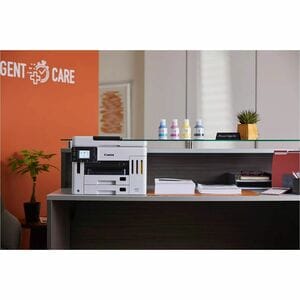 Canon GX7120 Wired & Wireless MegaTank Inkjet Multifunction Printer - Color - Copier/Fax/Printer/Scanner - 1200 x 600 dpi 