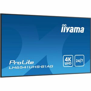 LCD Ecrans à affichages dynamiques iiyama ProLite LH6541UHS-B1AG 1638,30 mm - 24 Heures/7 Jours Operation - Vertical Align