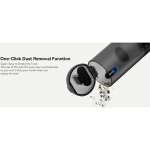 Aspirapolvere portatile Baseus A3 Lite senza filo - Nero - Strumento per fessure - 500 - Batteria - Batteria ricaricabile 
