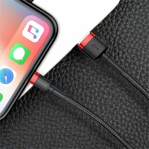 Cavo per trasferimento dati Baseus Cafule - 1 m Lightning/USB - Cable for Computer, Telefono Cellulare, Telefono - Estremi