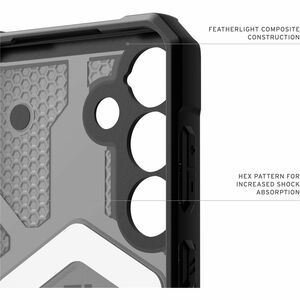 Urban Armor Gear Pathfinder Clear Case for Samsung Galaxy S25 Smartphone - Ash