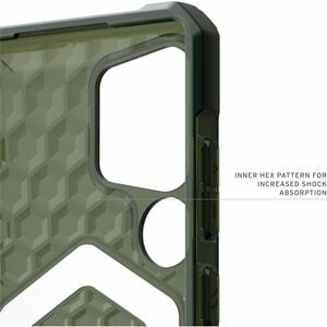 Urban Armor Gear Essential Armor Case for Samsung Galaxy S25 Ultra Smartphone - Olive Drab
