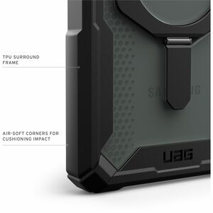 Urban Armor Gear Plasma XTE Case for Samsung Galaxy S25 Ultra Smartphone - Black, Orange