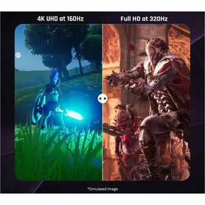ViewSonic XG275D-4K 27 Inch 4K UHD Gaming Monitor with Switchable Refresh Rate Up to 320Hz, 0.5ms Response Time, AMD FreeS