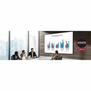 LG 86UH5N-M 2.18 m (86") LCD Digital Signage Display - 24 Hours/7 Days Operation - Energy Star - In-plane Switching (IPS) 