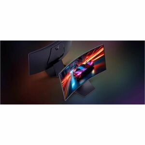 Monitor LED para juegos LG UltraGear 27GS60QC-B 27" (68.6cm) Class WQHD Pantalla curva - 16:9 - Negro - 27" (68.6cm) Viewa