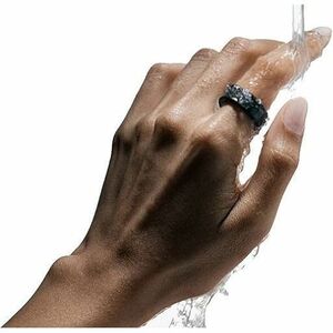 Samsung Galaxy Ring Smart Ring - Finger Wearable - Titanium Black - Accelerometer, PPG Sensor, Temperature Sensor - Sleep 