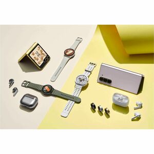 Samsung Galaxy Ring SM-Q514 Smart Ring - Finger Wearable - Zephyr RTOS - Titanium Gold, Gold - Accelerometer, Optical Hear
