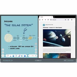 BenQ Board Pro RP6504 4K UHD LCD Collaboration Display - ARM - 8 GB - Infrarosso (IrDA) - Touchscreen - 16:9 Rapporto di f