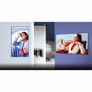 BenQ SL6504 | Pantone Validated Signage - 65" LCD - In-plane Switching (IPS) Technology - 24 Hours/7 Days Operation - ARM 