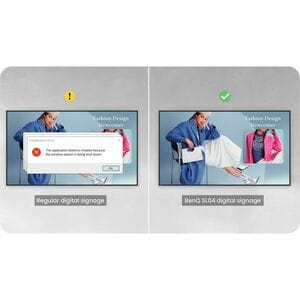 BenQ SL7504 | Pantone Validated Signage - 75" LCD - In-plane Switching (IPS) Technology - 24 Hours/7 Days Operation - ARM 