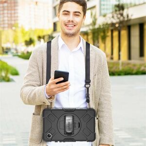 Funda rígida con soporte para Samsung Galaxy Tab® A9 (8.7") - Amortiguador, Resistente a Golpes, Resistente a Caídas, Resi