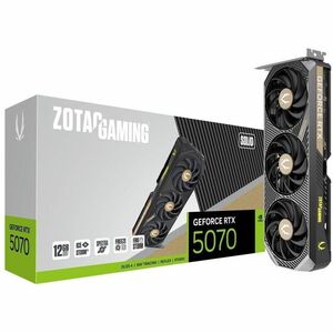 Zotac NVIDIA GeForce RTX 5070 Grafikkarte - 12 GB - 7680 x 4320 - 2,51 GHz Core - 192 Bit Busbreite - PCI Express 5.0 x16 