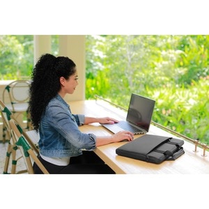 Dell EcoLoop Pro CV5623 Carrying Case (Sleeve) for 38.10 cm (15") to 40.64 cm (16") Dell Notebook - Black - Weather Resist
