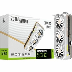 Zotac NVIDIA GeForce RTX 5080 Graphic Card - 16 GB GDDR7 - 7680 x 4320 - 2.64 GHz Core - 256 bit Bus Width - PCI Express 5