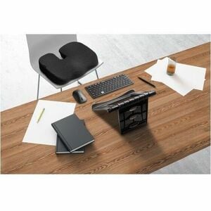 Kensington SmartFit Easy Riser EQ Laptop Cooling Stand - Upto 43.2 cm (17") Screen Size Notebook Support - Plastic